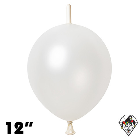 12 Inch Link Pearl White Britetex 50ct