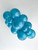 11 Inch Round Metallic Teal Balloons Tuftex 100ct