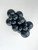 11 Inch Round Deluxe Black Balloons Tuftex 100ct