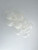 5 Inch Round Crystal Clear Balloons Tuftex 50ct