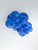 17 Inch Round Crystal Sapphire Blue Balloons Tuftex 50ct