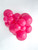 24 Inch Round Deluxe Hot Pink Balloons Tuftex 25ct