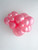 24 Inch Round Metallic Shimmering Pink Balloons Tuftex 25ct