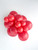 24 Inch Round Metallic Starfire Red Balloons Tuftex 25ct