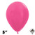5 Inch Round Metallic Fuchsia Sempertex 100ct