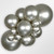 5 Inch Round Reflex Silver Sempertex 100ct