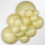 11 Inch Round Pastel Matte Yellow Sempertex 100ct