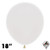 18 Inch Round Crystal Clear Sempertex 25ct