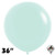 36 Inch Round Pastel Matte Green Sempertex 10ct