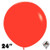 24 Inch Round Fashion Red Sempertex 10ct