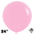 24 Inch Round Fashion Bubble Gum Pink Sempertex 10ct
