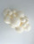 5 Inch Round Lace White Balloons Tuftex 50ct