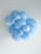 5 Inch Round Deluxe Monet Blue Balloons Tuftex 50ct