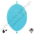 6 Inch Fashion Blue Link-O-Loon Sempertex 50ct