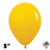 5 Inch Round Deluxe Honey Yellow Sempertex 100ct