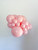 11 Inch Round Pearl Romey Pink Balloons Tuftex 100ct