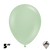 5 Inch Round Pearl Meadow Green Balloons Tuftex 50ct