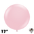 17 Inch Round Pearl Romey Pink Balloons Tuftex 50ct