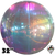 Big Shiny Mirror Ball 32 Inch Holographic 1ct