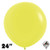 24 Inch Round Neon Yellow Sempertex 10ct
