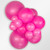 24 Inch Round Neon Magenta Sempertex 10ct