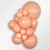 6 Inch Pastel Matte Melon Link-O-Loon Sempertex 50ct