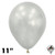 11 Inch Round Silk Oyster White Sempertex 50ct