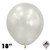 18 Inch Round Silk Oyster White Sempertex 25ct