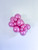 11 Inch Round Effects Rockstar Hot Pink Balloons Tuftex 50ct
