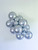 11 Inch Round Effects Silvery Balloons Tuftex 50ct