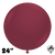 24 Inch Round Deluxe Scarlett Red Balloons Tuftex 25ct