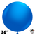 36 Inch Round Deluxe Royalty Blue Balloons Tuftex 2ct