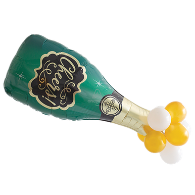 47 Inch Shape Cheers Bubbly Foil Balloon Anagram 1ct