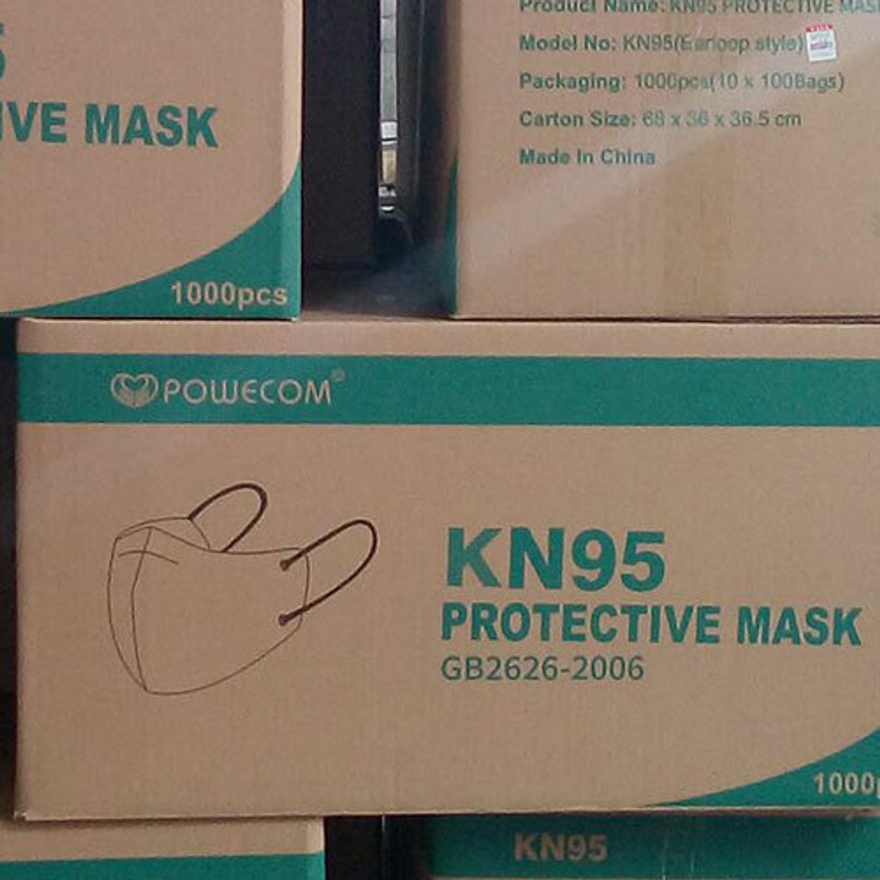 Powecom KN95 Face Mask - FDA Authorized | 10 per pack | Buy Online