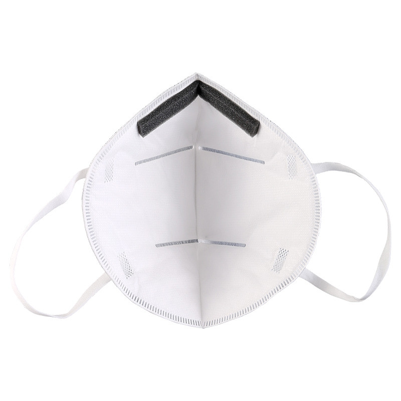 White Harley ® KN95 Respirator Face Mask - Ear Loop - 10 masks per