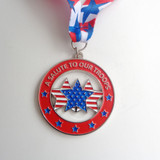 LogoTags, the USA's Leading Custom Challenge Coin Company and Part of a Fourth-Generation Family Business, Sponsors Race Medals to Run for the Stripes 5K and 1 Mile Event