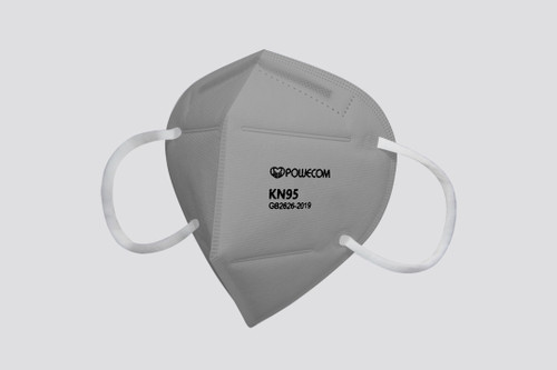 Powecom KN95 respirator mask ear loop .  Bonafidemasks is the exclusive distributor for Powecom KN95 masks in the US.  Authentic KN95 Powecom masks from www.bonafidemasks.com