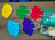 An image of all the different colored Powecom KN95 masks included in the pack, laid out side-by-side. An image of all the different colored Powecom KN95 masks included in the pack, laid out side-by-side.