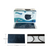 Complete image of all items in box for ASTM Level 3 Face Mask