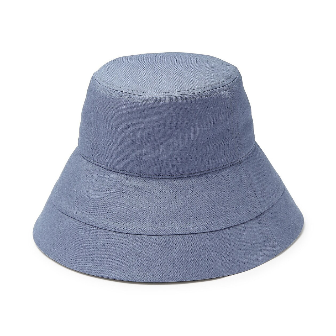 Unisex Lyocell Linen Wide Brim Hat | MUJI