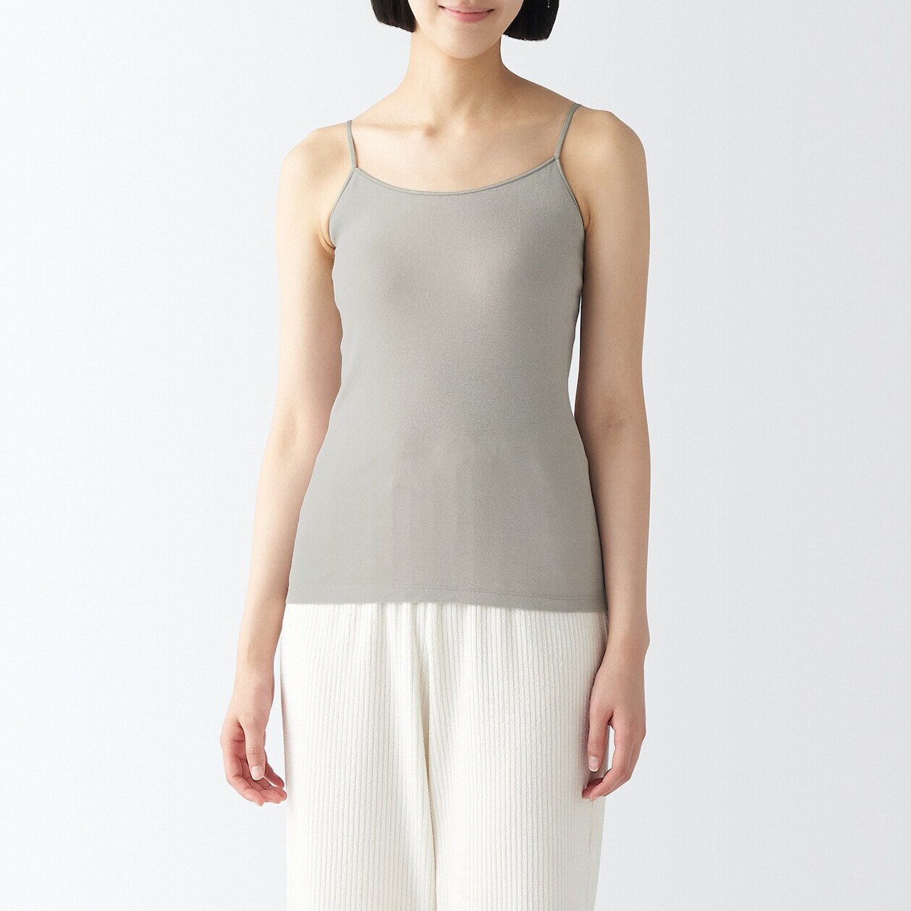Sheer Camisole Top - Gray - Ladies | H&M US