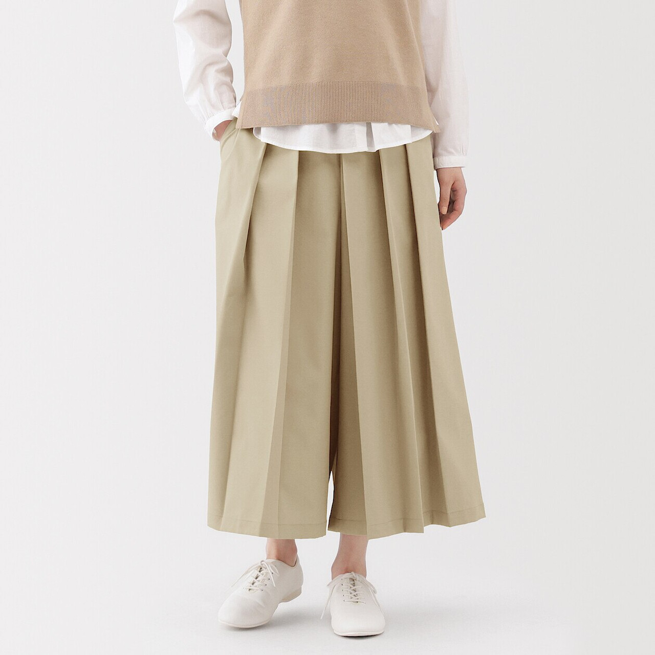 Unisex Double Weave Hakama Trousers | MUJI