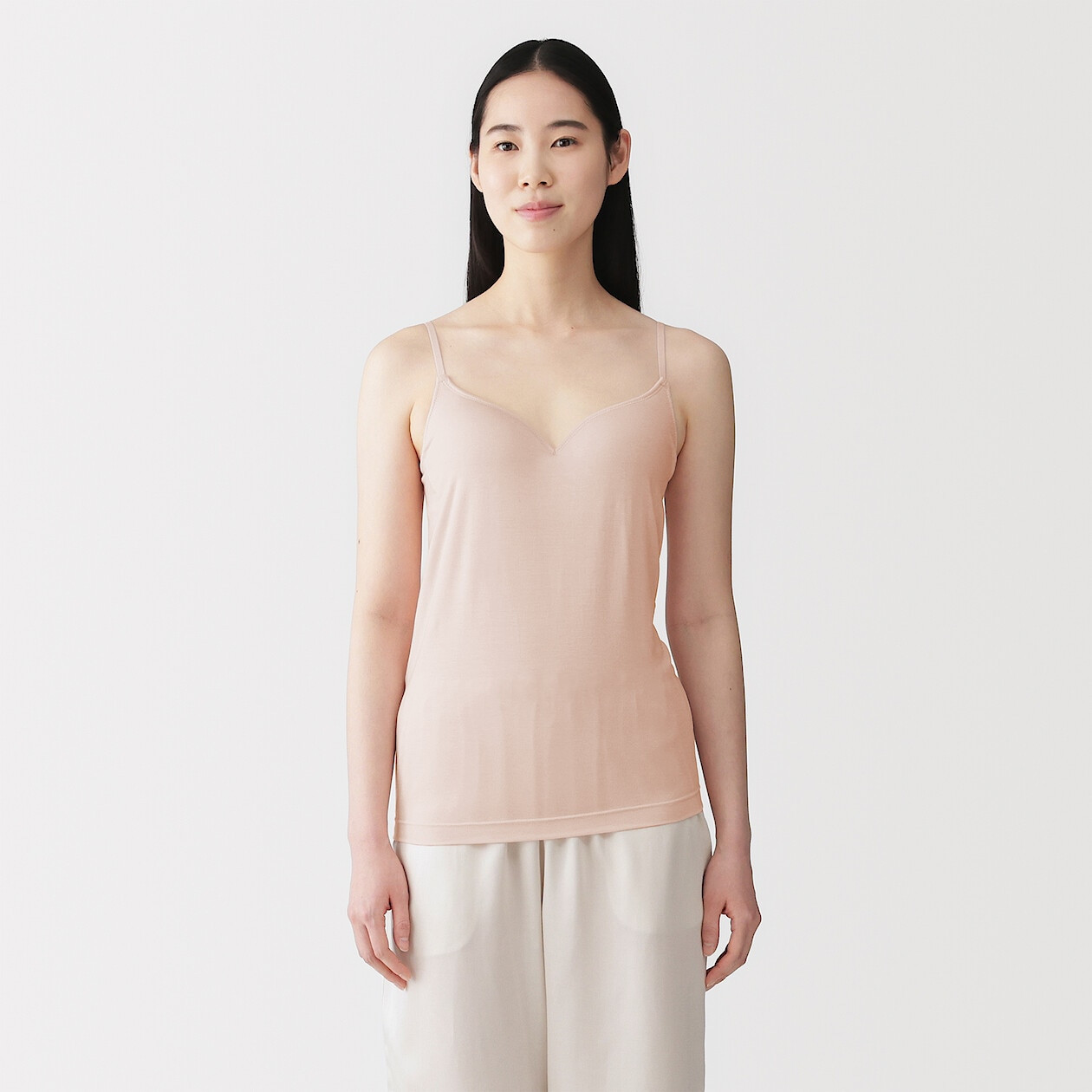 Women's Lyocell Blend Hidden Support Camisole | MUJI