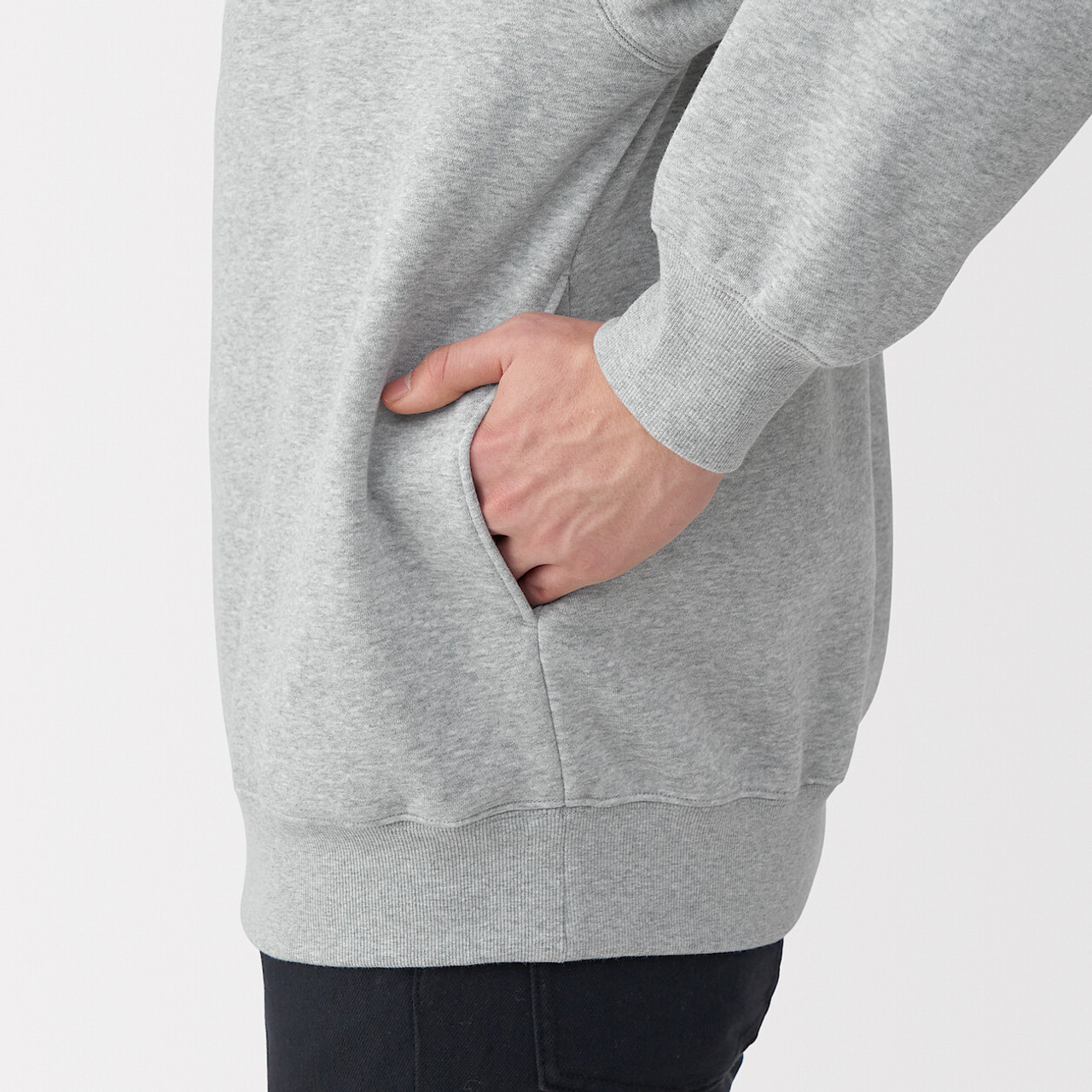 【試着のみ】STONE  FULL ZIP SWEATSHIRT Ｌ 0400022216858_CHARCOAL?wid=600