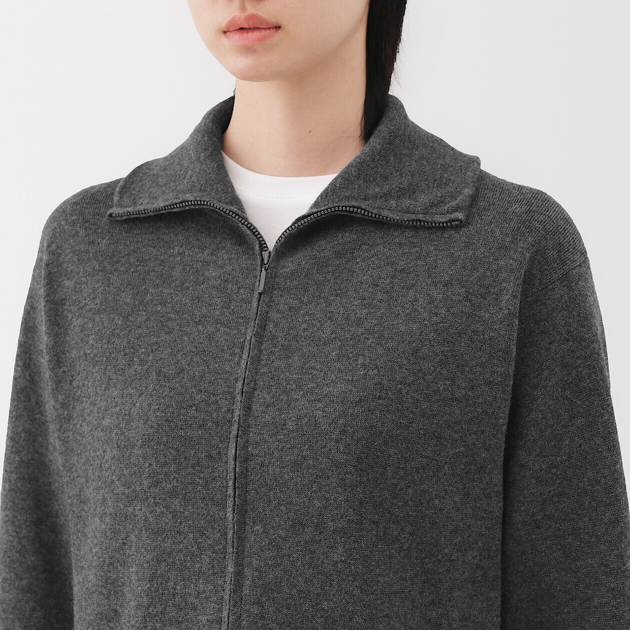 ジャケット・アウター +CLOTHET Milano Rib Knit Jacket スビンプラチナム ミラノリブニットジャケット | ＋CLOTHET ONLINE