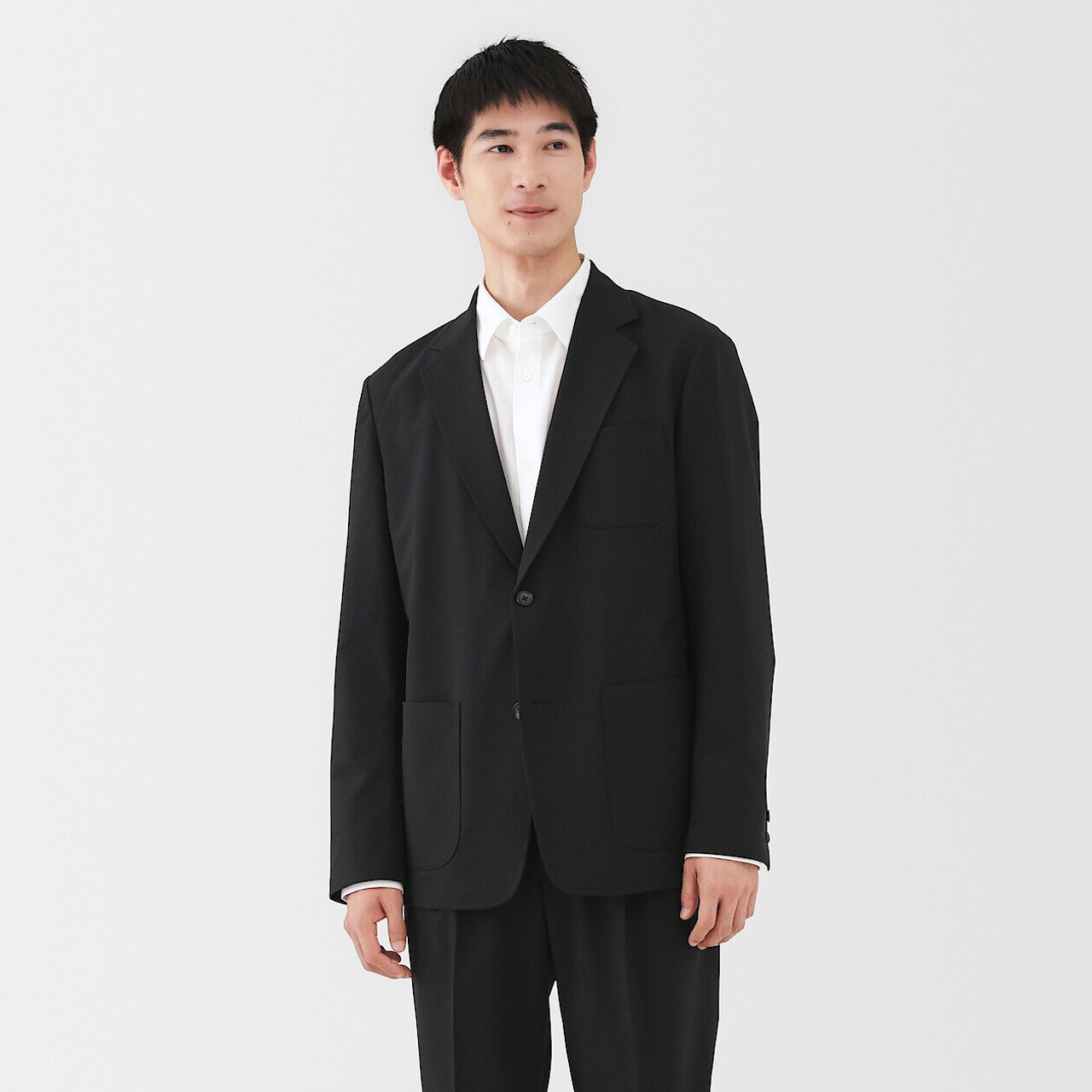 Men's Stretch Jersey Water‐Repellent Jacket | MUJI