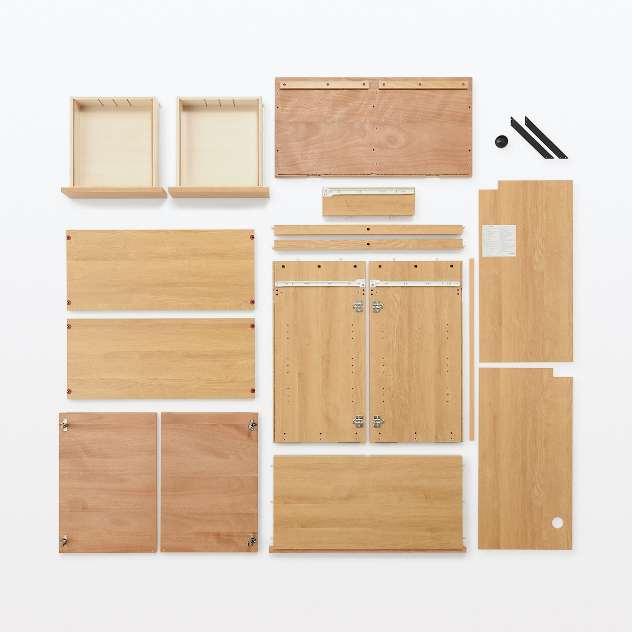 Oak Cabinet with Drawers | MUJI