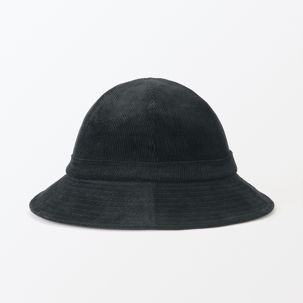 Kapok blend corduroy bucket hat | MUJI