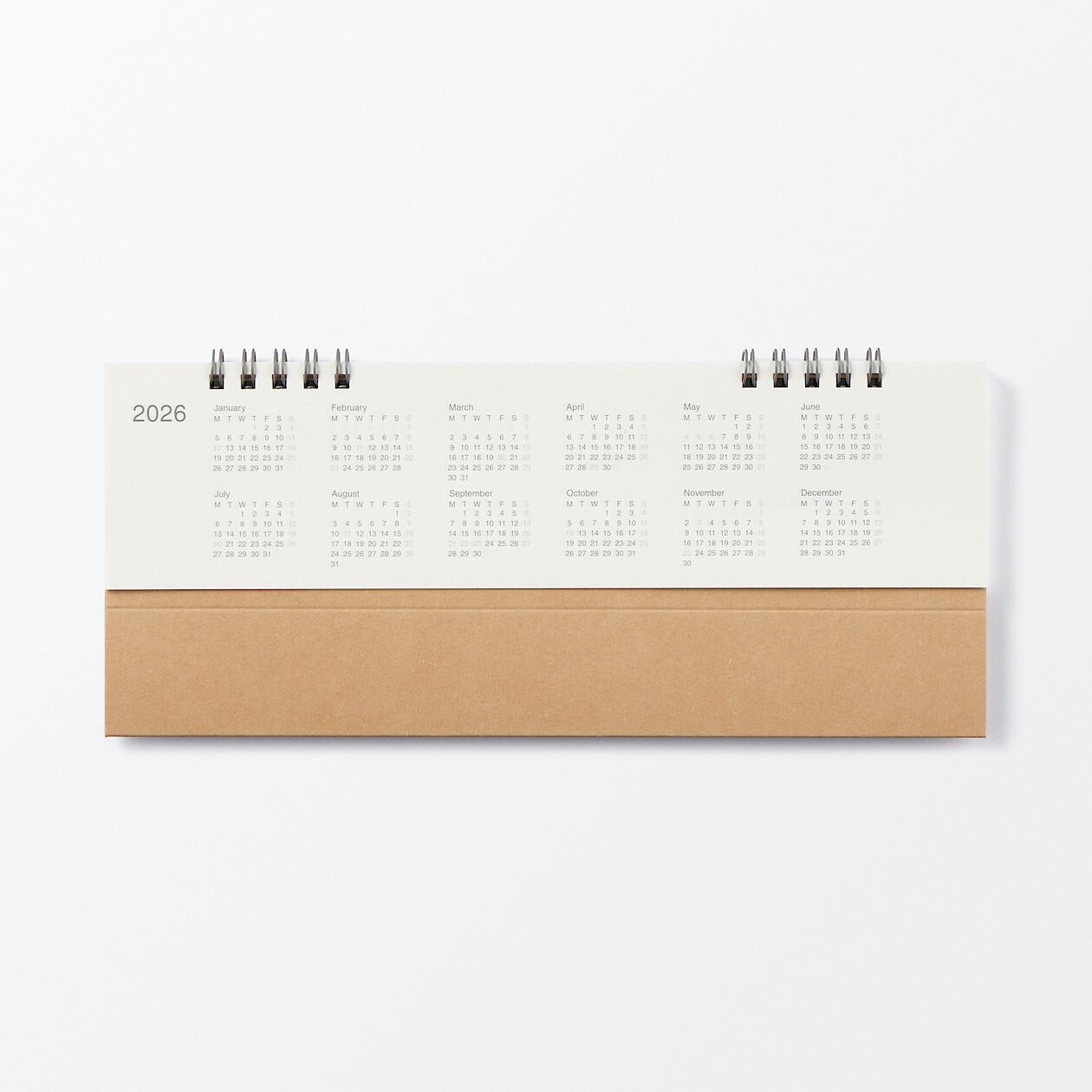 Tafelkalender 2026 – Van Juli 2025 Tot December 2026, Met Feestdagen En Notitieruimte