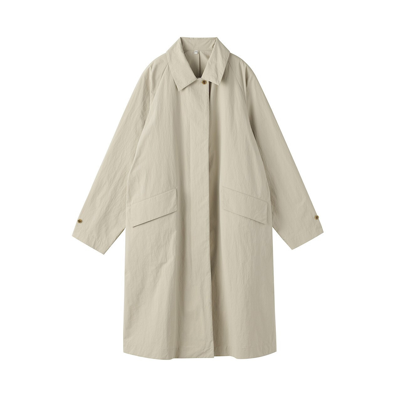muguet stand collar midi coat (ivory) 【公式通販】